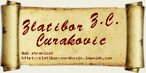 Zlatibor Curaković vizit kartica
